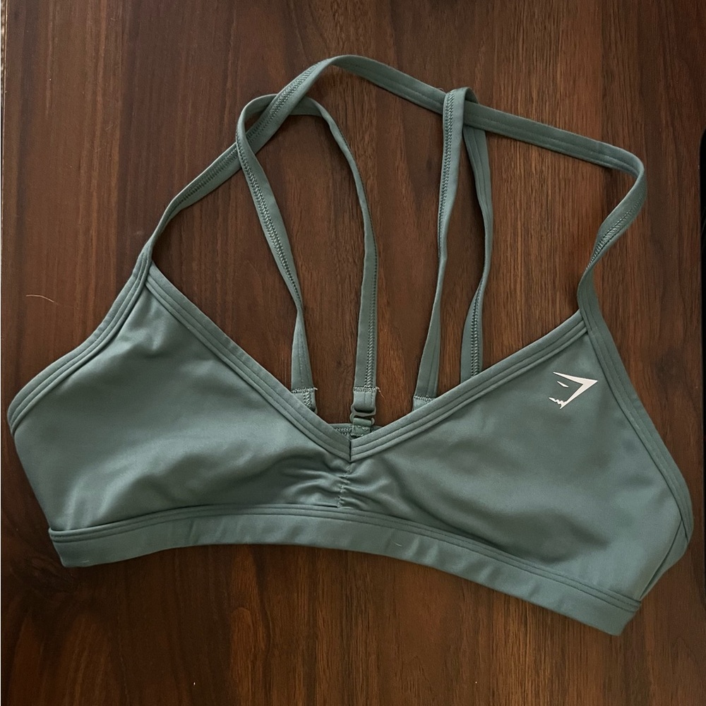 COPY - Gymshark Minimal Sports Bra in Green